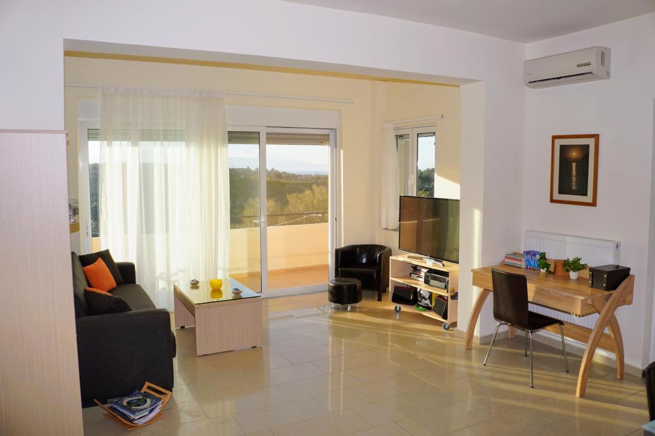 Olive Tree Hillside Apartment Stalós Exterior foto
