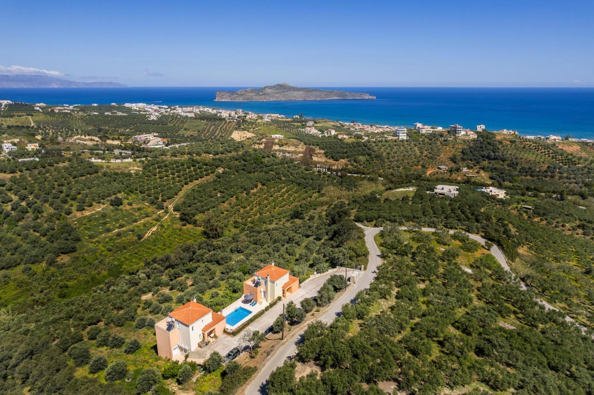 Olive Tree Hillside Apartment Stalós Exterior foto
